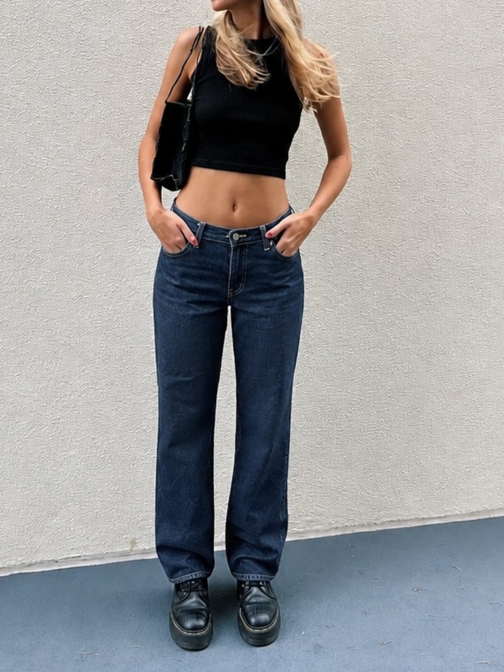 LEVI’S Jeans 511 Y2K Slim fit dark blue denim women’s